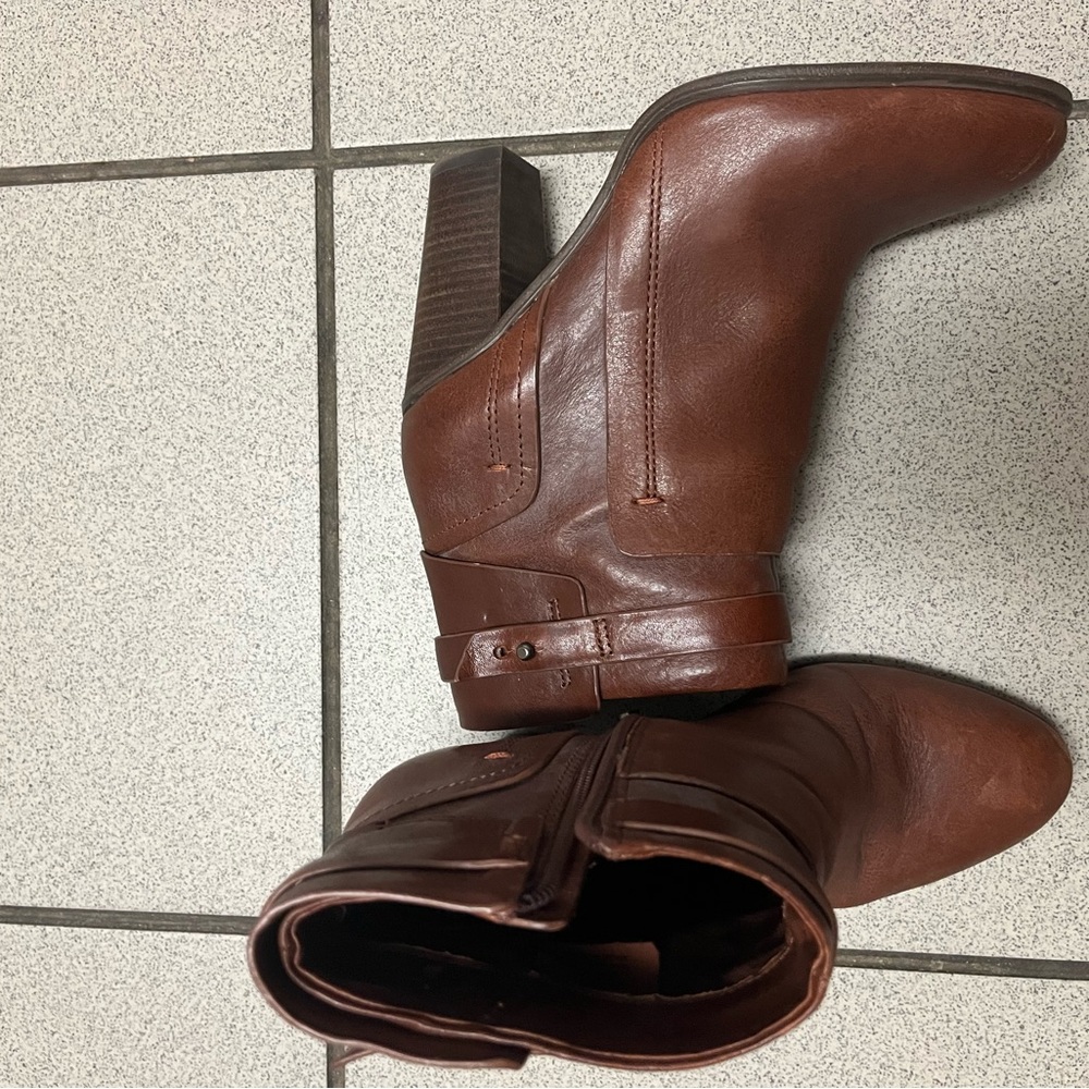 Vince Camuto Brown Booties